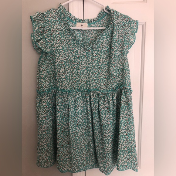 Peplum Tank Blouse - Picture 1 of 5